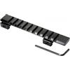 ARMERIAONLINE SINCE 1999 Slitta Picatinny Weaver, Base Rialzata da 11 mm 22 mm Ottica Red DOT