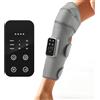 Yapasopu 2 in 1 massaggiatore gambe，pressoterapia per casa con cinghie regolabili a 360° 3 modalità di massaggio e 3 livelli di calore Copertura completa di ginocchia e polpacci massaggiatore polpacci
