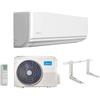 Midea Climatizzatore Monosplit Serie Exclusive 9000 BTU MOX102-09HFN8/LT R-32 Wi-Fi Optional Classe A++/A+ con Staffe ,