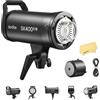 GODOX SK400III-V SK400IIIV 400W Flash Stroboscopico Studio,GN65,Tempo di Riciclo 0,1-1,5s,Sistema X 2,4G,Gamma Potenza 1/32-1/1,Attacco Bowens con Lampada Modellazione LED 10W(Aggiornamento SK400II-V)