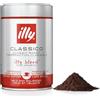 illy, Caffè Macinato per Espresso Tostato CLASSICO, 100% Arabica con Note di Fiori d'Arancio e Gelsomino, Gusto Morbido e Retrogusto Dolce, Confezione da 250g