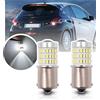 NSLUMO Lampadine di retromarcia, P21W Lampadina a LED per Peug.eot 208 3008 5008 207 208 308, Citr.oen C4 Cactus C4 C5 C3 P21W Luce di backup a LED 2x Xenon White Canbus Lampadine di retromarcia