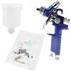 Fafeicy Pistola a Spruzzo Pneumatica per Verniciatura Auto con Ugello 0,8/1,0 mm e Capacità 125 ml