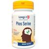 LongLife® Phos Serine | Integratore di Fosfatidilserina con Vitamina E | Azione antiossidante e supporto delle membrane cellulari | 30 capsule vegetali | Vegano e senza glutine