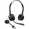 Jabra Cuffia con microfono Jabra Engage 55 Auricolare Wireless A Padiglione Ufficio Nero, Titanio [9559-410-111]