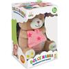 Teorema Orsetto Peluche 25 cm con Luce Proiettore Cielo e Melodia Ninna Nanna