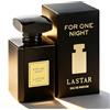 LASTAR Profumo duraturo, For One Night, Eau De Parfum formato da viaggio, fragranze per donne e uomini - Fiori d'arancio, Caffè, Vaniglia - 55 ml, perfetto per regali delle feste, San Valentino
