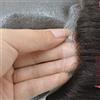 Hair Notion Hairnotion Parrucca Uomo Invisibile 0.04 MM Trasparente Super Sottile Pelle Veri Capelli Umani Toupee Parrucchino Uomo (1B#)