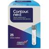ASCENSIA DIABETES CARE ITALY Strisce Misurazione Glicemia Contour Next 25 Pezzi