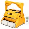 Maytronics Dolphin Wave 100 Gyro Digital con Radiocomando - Robot Piscina Elettrico fino 25 Mt per Rivestimento in Ceramica Cemento Verniciato Vetroresina & PVC con Gradino Perimetrale - Novità