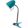 Aigostar Lampada da scrivania Blu E27 con clip e braccio regolabile Aigostar