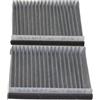 PURFLUX Filtro abitacolo AHC177-2 Filtro al carbone attivo Altezza: 30 Larghezza: 138 Lunghezza: 175 Compatibilità con ALFA ROMEO 147 937 GT 937 156 932 156 Sportwagon 932