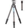 LEOFOTO Treppiede in carbonio LS-224C Ranger + Ballhead LH-25 + colonna centrale corta DC-222C