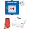 Hekatron Tasto radio Genius per rilevatori di fumo Hekatron Genius Plus X - Allarme domestico - Connessione radio opzionale