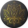 PopSockets Grip Adesivo per Smartphone, Supporto, Cavalletto, Celestial - Golden Prana Black