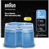 Braun Procter & Gamble - CCR 5 + 1 - Pack of 6 Clean & Renew Cartridges + Media (Limited Edition)