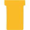 Franken TK205 - Cartoncino T, dimensione 2, per schedario, 59 mm, scatola con 100 pz., colore arancione