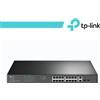 TP-Link Switch Rackmount 18 Porte Gigabit LAN, di cui 16 PoE