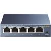 TP-Link Switch 5 Porte Gigabit Plug & Play case in acciaio TL-SG105