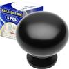 MONTERAL 5x Pomelli per Mobili Ø32,5x30,5mm - Pomelli Cucina Acciaio Resistente