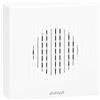 ORNO RINGIL MINI AC Campanello Casa Radio Esterno Impermeabile Gong Meccanico Bicolore 30-80db Bianco 230VAC