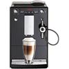 Melitta Macchina per caffé e per cappuccino automatica, Caffeo Solo & Perfect Milk, Nero/Argento, E957-101