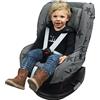 Dooky The Original Dooky 126826 Copri Seggiolino Auto Gruppo 1+ Universale, Grigio con Stelle