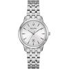 Bulova Orologio analogico al quarzo da donna con cinturino in acciaio inox 96M165, argento, Bracciale