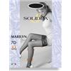 SOLIDEA BY CALZIFICIO PINELLI Solidea Marilyn 70 Sheer Calze Autoreggenti Colore Nero Taglia 1-S