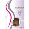 SOLIDEA BY CALZIFICIO PINELLI Solidea Curvy 70 Sheer Collant A Compressione Graduata Con Corpino Elastico Colore Glace Taglia 3ML-XL 1 Paio
