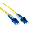 ACT 40 metri LSZH Cavo patch in fibra monomodale 9/125 OS2 duplex con connettori LC/LC 9/125 DUPLEX 40,00M (RL9940)