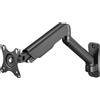 Deltaco ARM-0360 supporto per monitor 81,3 cm (32") a parete Nero