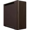 ASUS ProArt PA602 Wood Edition Retro Brown - Pannello metallico, Midi Tower, PC, Marrone, ATX, DTX, EATX, Micro ATX, Mini-DTX, Mini-ITX, 18,5 cm, 44 cm