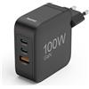 Hama Caricabatterie Hama PD GaN 100W universale, 20 volt, nero
