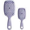 UNbrush Detangling Pastel Duo Set - Lilac Light Purple Spazzola districante 1 pz.
