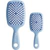 UNbrush Detangling Pastel Duo Set - Periwinkle Light Blue Spazzola districante 1 pz.