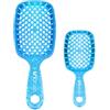 UNbrush Detangling Glitter Duo Set - Sapphire Blue Spazzola districante 1 pz.