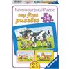 Ravensburger 06571 - My First Puzzle 3x6 Pezzi, Teneri Amici Animali