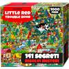 QUOKKA Puzzle 1000 Pezzi Adulti Cappuccetto Rosso — Puzzle Fantasy con Sfide Segrete e Storia Audio Fiabesca per un Relax Profondo, Ideale per Amanti delle Sfide