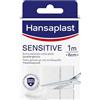 Hansaplast Cerotti SENSITIVE extra delicati specifici per pelli sensibili, Cerotti Hansaplast ipoallergenici in striscia, 10 confezione da 10 pezzi da 1mx6cm