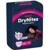 PERFETTI VAN MELLE ITALIA SRL Pannolino Huggies Drynites 8/13 Anni Girl L 30/48kg 9 Pezzi