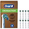 ORAL B Oralb Power Refill Eb50r Crossaction 8 Pezzi