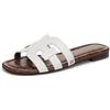 Sam Edelman bay, Sandali a Ciabatta Donna, Sella Vaquero in Pelle Bianca, 35 EU