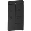 VGOL Tappo di copertura in gomma per porta USB HDMI AV MIC compatibile con Canon EOS 50D Camera Side Port Shell