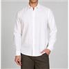 Amirante Antica Sartoria Napoletana Camicia uomo in puro lino collo francese tinta unita - slim fit