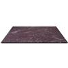 L'Arcolaio Piano HPL 70x70 Blood Stone Velvet Bordeaux 10mm Made in Italy