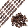 QUARKZMAN 5pz Tappezzeria Chiodi Strisce, 1Metro Fiore Decorativo Chiodo Rifiniture per Divano Testata Sedia Mobili con Tappezzeria Chiodi (11mm Rame)