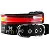 Petty Collare Biothane Led Xxs Rosso