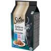 Sheba Délices Du Jour Tonno Salmone Pesce Bianco In Gelatina Gatto 6X50G