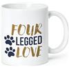 Mopec G24.3 Ceramic Mug Four-Legged Love